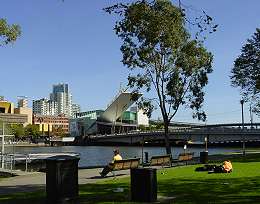 Batman Park, beside the Yarra River, Melbourne.