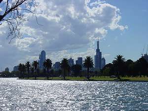 Albert Park Lake, Melbourne, Australia Photograph (c) Ali Kayn 2005
