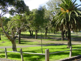 Yarra Park, Melbourne, Victoria, home of the MCG (Melbourne Cricket Ground) photograph (c) Ali Kayn