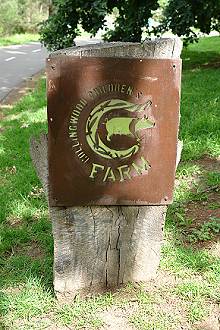 Sign, Collingwood Children's Farm, Abbotsford, Victoria, Australia