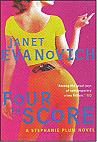 book cover, four to score, janet evanovich book page; four_score.jpg - 5188 Bytes