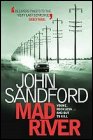 Book cover, Mad River, John Sandford; 93x140