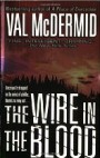 book cover; Wire in the Blood by Val McDermid; 90x142