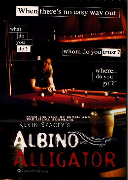 Movie Poster, Albino Alligator, Festivale film review; albino1.jpg - 23928 Bytes