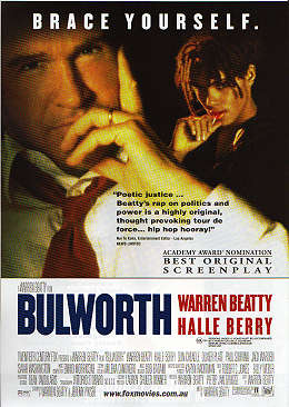 Movie Poster, Bulworth, Festivale film review; bulworth1.jpg - 26860 Bytes