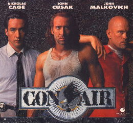 Movie Poster, Con Air, Festivale film review