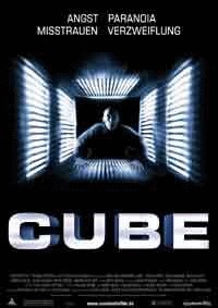 Movie poster, Cube (1997), Festivale film reviews 