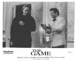Michael Douglas and Sean Penn in The Game