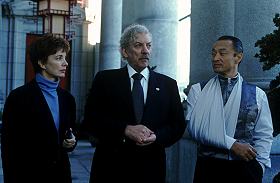 Movie still, Festivale film reviews section,ANNE ARCHER, DONALD SUTHERLAND and CARY-HORIYUKI