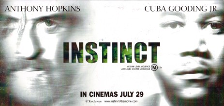 movie poster; Instinct; Festivale film review section; 463x220