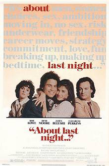 Movie Poster, About Last Night; Festivale film review; 220x336