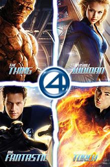 Movie poster, Fantastic Four; Festivale film review