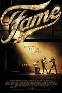 Movie poster:Fame (2009); Festivale film review; 220x326