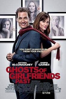 Movie poster; Ghosts of Girlfriends Past; Festivale film review; 220x326