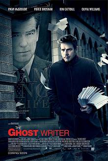 Movie poster; The Ghost Writer; Festivale film review; 220x326