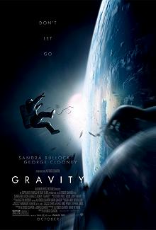 Movie poster, Gravity, Festivale film review; 220x325