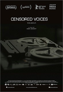 movie poster, Censored Voices, Festivale film review; 220x321