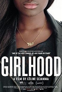 movie poster Girlhood Bande des Filles, Festivale film review; 220x323