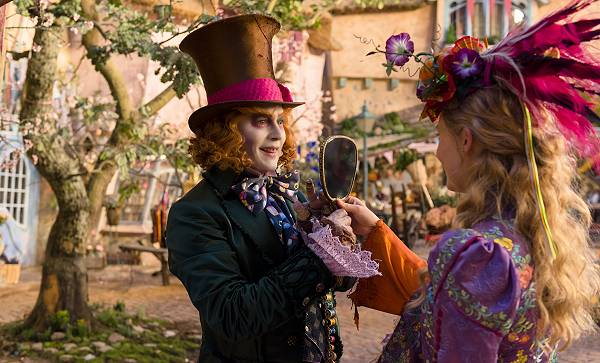 movie still, Alice Through the Looking Glass, Festivale film review page; 600x363