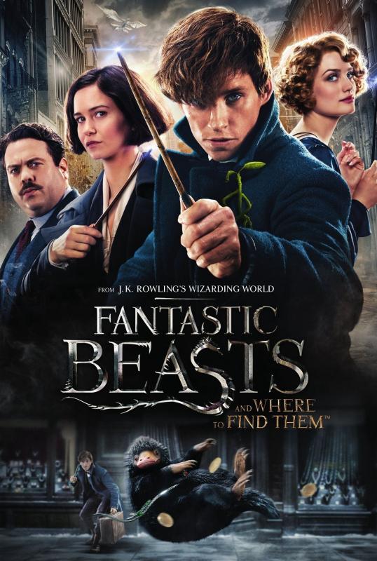 Movie poster, Fantastic Beasts and Where to Find Them, Festivale film review; 220x340