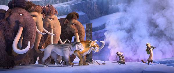 movie still, Ice Age Collision Course, Festivale film reviews page; 599x251