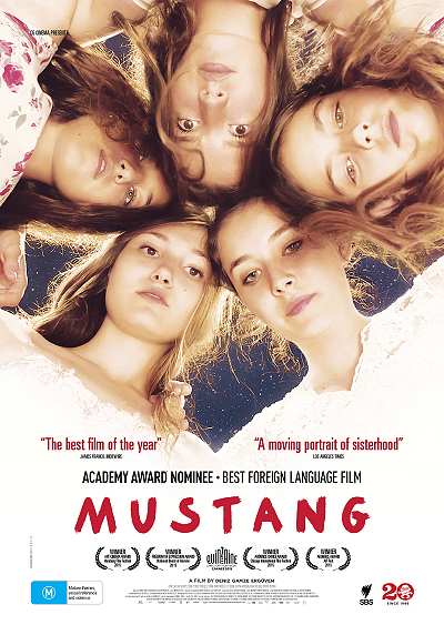 movie poster, Mustang, Festivale film review; 400x572