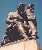 Burke & Wills Statue, Melbourne, Victoria