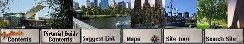 Pictorial Guide to Melbourne and Victoria, Australia; 490x90