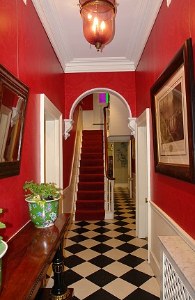 Entrance Hall, Fairhall House, (Johnston Collection), East Melbourne, Australia; 280x431