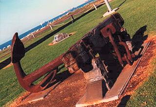 Williamstown, Melbourne, Victoria, Australia, photograph, mooring anchor - by ali kayn wtown06.jpg - 23722 Bytes